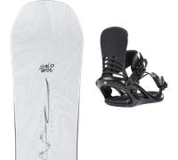 Pack snowboard Salomon Oh Yeah 26 + Attacchi Sci - Bianco - Größe 151 - 2026