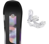 Pack snowboard Salomon Wonder 26 + Attacchi Sci - - Größe 148 - 2026