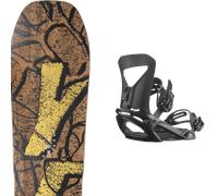 Pack snowboard Yes All-in Black/copper 26 + Attacchi Sci - - Größe 158 - 2026