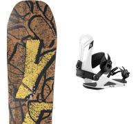 Pack snowboard Yes All-in Black/copper 26 + Attacchi Sci - Nero - Größe 158 - 2026