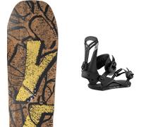Pack snowboard Yes All-in Black/copper 26 + Attacchi Sci - Nero - Größe 158 - 2026