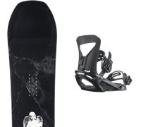 Pack snowboard Yes Cream Halldor 3d Black/white 26 + Attacchi Sci - Nero - Größe 159 - 2026
