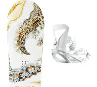 Pack snowboard Yes Hel Yes W White/multi 26 + Attacchi Sci - Bianco / Multicolore - Größe 146 - 2026