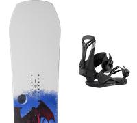 Pack snowboard Yes Sender White/multi 26 + Attacchi Sci - Bianco / Multicolore - Größe 155 - 2026