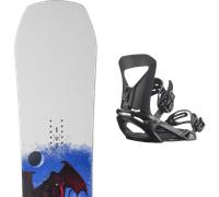Pack snowboard Yes Sender White/multi 26 + Attacchi Sci - Bianco / Multicolore - Größe 159W - 2026
