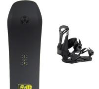 Pack snowboard Yes Shifter 3d Black 26 + Attacchi Sci - Nero - Größe 156W - 2026