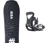 Pack snowboard Yes Standard Black/white 26 + Attacchi Sci - Nero - Größe 156 - 2026