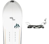 Pack splitboard Jones Frontier 2.0 Splitboard White/dark Blue 26 + Attacchi Sci - Bianco / Grigio / Verde - Größe 156 - 2026