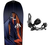 Pack splitboard Jones Frontier Split 24 + Attacchi Sci - Rosso / Viola / Nero - Größe 159 - 2024