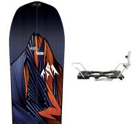 Pack splitboard Jones Frontier Split 24 + Attacchi Sci - Rosso / Viola / Nero - Größe 162 - 2024