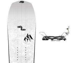 Pack splitboard Jones Solution Split 26 + Attacchi Sci - Bianco - Größe 158 - 2026