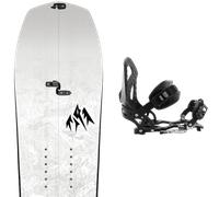 Pack splitboard Jones Solution Split 26 + Attacchi Sci - Bianco - Größe 165W - 2026