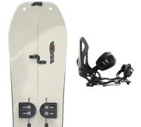 Pack splitboard K2 Freeloader 24 + Attacchi Sci - Beige / Nero - Größe 162 - 2024