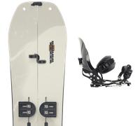 Pack splitboard K2 Freeloader 24 + Attacchi Sci - Beige / Nero - Größe 162 - 2024