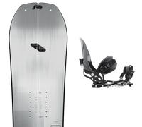Pack splitboard Nitro Team Split 24 + Attacchi Sci - Grigio / Nero / Arancione - Größe 159 - 2024