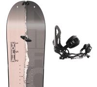 Pack splitboard Nitro Volta W 25 + Attacchi Sci - Marrone - Größe 146 - 2025