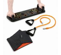 Pack Tavola Push-up InnovaGoods con Bande di Resistenza e Faja Sauna