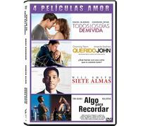 Pack: Todos Los Días De Mi Vida + Querido John + Siete Almas + Algo Para Reco--- IMPORT ZONE 2 ---