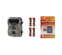 PACK TRAIL CAMERA PIE1066 + BATTERIES (x4) + 32 GB SD CARD