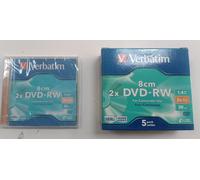 PACK Verbatim 8 cm DVD-RW 5 pz. 30min/1,4GB 2X SEARL sigillati