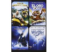 Pack: Viaje Al Centro De La Tierra 2 + El Oso Yogui + Polar Express + Winter (Dvd Import) [2012]