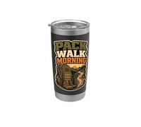 Pack Walk Morning Bicchiere termico in acciaio inox doppia parete