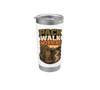 Pack Walk Morning Bicchiere termico in acciaio inox doppia parete