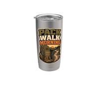 Pack Walk Morning Bicchiere termico in acciaio inox doppia parete