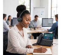Pack Yealink T88W Pro + WH68 Workstation UC Pack professionale con telefono IP Android Yealink T88W Pro e WH68 Workstation UC per chiamate avanzate e