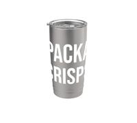 Packa Crisps Snack Slang britannico Bicchiere termico in acciaio inox doppia parete
