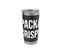 Packa Crisps Snack Slang britannico Bicchiere termico in acciaio inox doppia parete