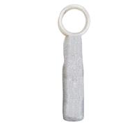 Packaging per bottiglie di vino - borsa da vino | Carrier Bottle | Sacchetti di iuta | Tasca di vno scintillante e riutilizzabile con strass luccicanti e rete elastica | Manico stabile, viaggio prote