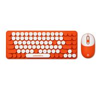 Packard Bell The DotCombo Set tastiera e mouse wireless - Arancione - Versione tastiera Inglese US QWERTY