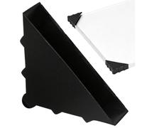Packing Edge Protectors - Removable Silicone Right Triangle Corner Guards | Glass Desk Pad Table Edge Protectors | Childproof Cushion Safety Covers for Picture Frame Packaging School Bed Counter Drawe