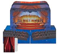PACKLIST Biglietto pop-up teatro - esperienza culturale 3D regalo per gli amanti del teatro e gli intenditori - biglietto originale per compleanno, Natale e anniversario - La tua serata