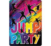 PACKLIST Carte d’invito per compleanni e feste - 12 carte personalizzabili con design Jumping per la tua festa! Con questi inviti, ogni festa sarà un successo. Let’s JUMP!