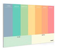 PACKLIST Planificador Semanal de Diseño Exclusivo - Organizador de Tareas Ideal para Alcanzar tus Metas y Ser Más Eficaz ¡Domina tu Semana y Multiplica tu Productividad! | Regalo Original | 100% Papel