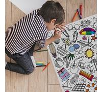 PACKLIST® Poster da Colorare XXL Goditi l'Estate! Attività Creativa Gigante Bambini | Ore di Divertimento Artistico & Educativo | Stimola l'Arte e la Fantasia per Tutti!