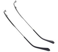 Packool Bracci per occhiali di ricambio 1 paio, telaio in metallo braccia, occhiali gambe templi occhiali cornice, lunghezza 148 mm/5,8", facile da indossare