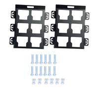 Packouts - Organizer da parete per utensili elettrici, montaggio a mezza larghezza, accessori per piccoli utensili, accessori per pacchetti, piastra di montaggio