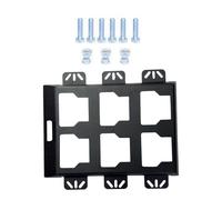 Packouts Organizzatori di stoccaggio della cassa della parete per il montaggio di utensili elettrici mezza larghezza piccolo supporto accessori organizzatori di stoccaggio di potere