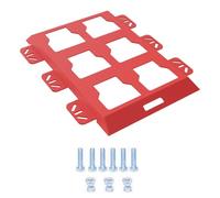 Packouts Piastra di montaggio per Packouts Toolbox, Base di montaggio in alluminio Cassetta degli attrezzi su parete o pavimento Mezza piastra per camion