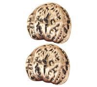 PACKOVE 1 Paio Pallamano in Noce Di Ottone Dito Massaggiatore Massaggiare Palle Di Pallamano Massaggio Anziani Noci Palestra Esercizio Adornare Palline Cinesi Piccole D'oro