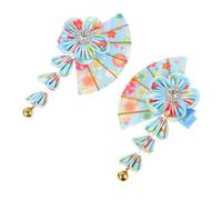 PACKOVE 1 Paio tornante barrette hair pin hairpin hair jewelry hair bow bobby curvo Pin per piccolo clip tu Fermaglio per squisito forcina per nappe all-match plastica Blue