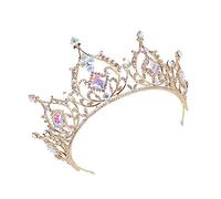 PACKOVE 1 Pezzo Tiara per Sposa e Damigelle Cerchietto Decorativo con per Speciali e Feste Accessorio Nuziale e Confortevole