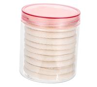 PACKOVE 1 Set Lavaggio del viso in luffa riutilizzabile dispositivo di rimozione femminile spugne viso esfolianti esfoliante ricevitore soffio facciale Tamponi di pulizia riutilizzabili