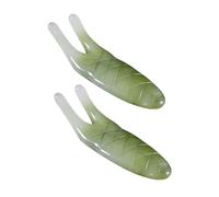 PACKOVE 1 Set Massaggiatore Del Ponte Nasale Massaggio Con Aspirazione Sottovuoto Scrubber Massaggiatore Nasale Raschiamento Del Naso Bastoncino Di Bellezza Per Il Naso Resina 2 Pezzi