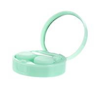 PACKOVE 1 Set Scatola Di Lenti a Contatto Smerigliata Titolare Della Degli Occhi Porta Kit Per La Degli Occhi Mini Custodia Per Obiettivo Green Plastica