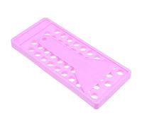 PACKOVE 1 Set Stampo per tubetto di rossetto Idratare muffa kit di bricolage mestiere Creazione Labbro fai da te realizzazione per rossetti plastica Viola,porpora