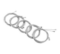 PACKOVE 10 Pezzi Cavo Freno per Bici da Montagna e Corsa in Zinco Argento, Facile Installazione e Ampia Compatibilità, per Avventure in Montagna e Ciclismo su Strada